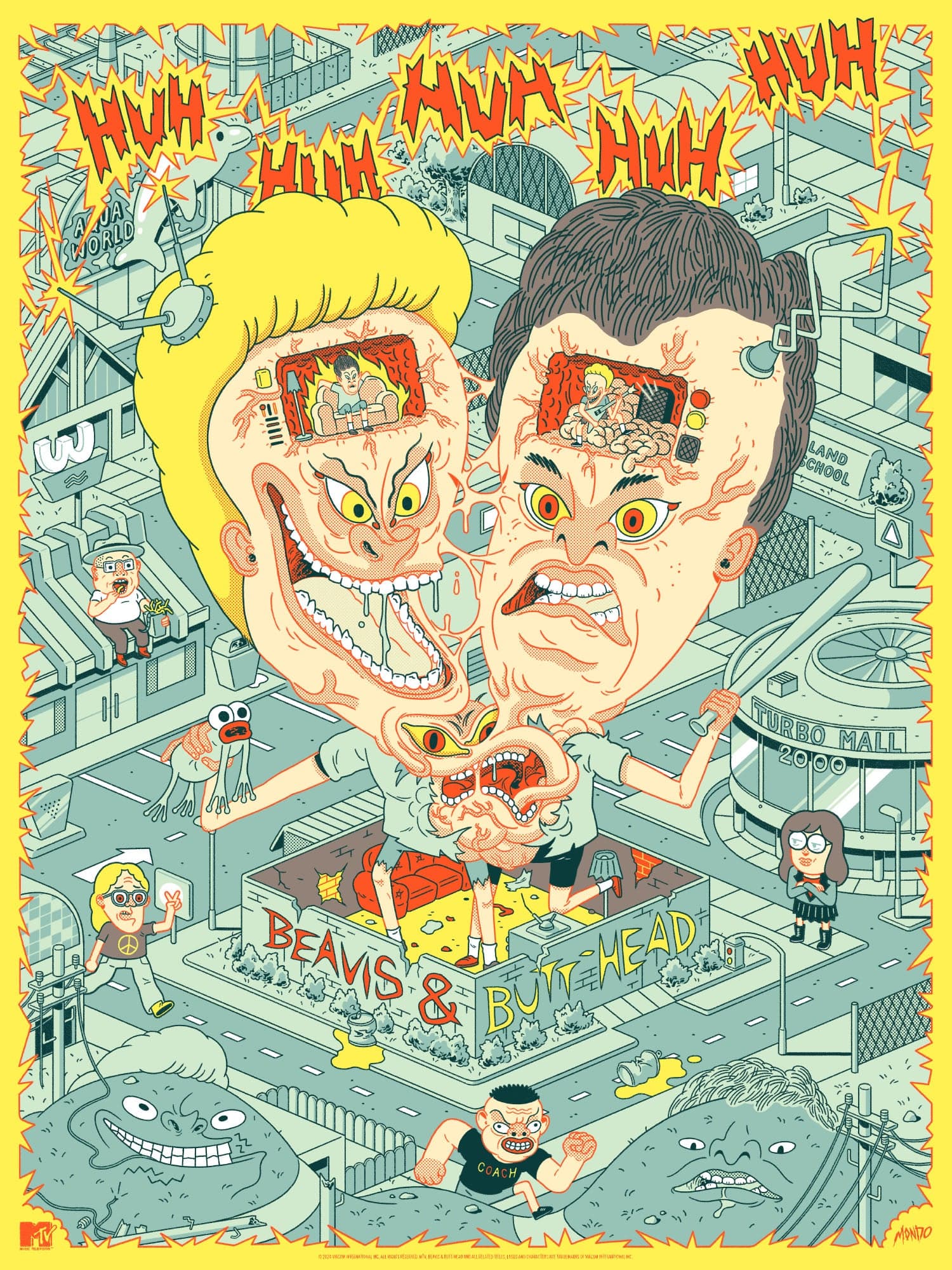 Beavis & Butt-Head by Ken Sausage