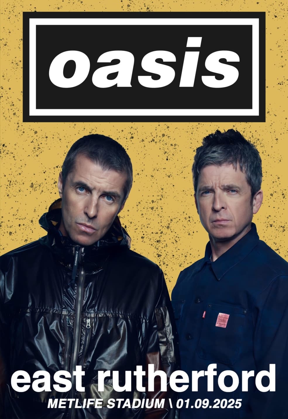 Oasis / Cage the Elephant tour poster