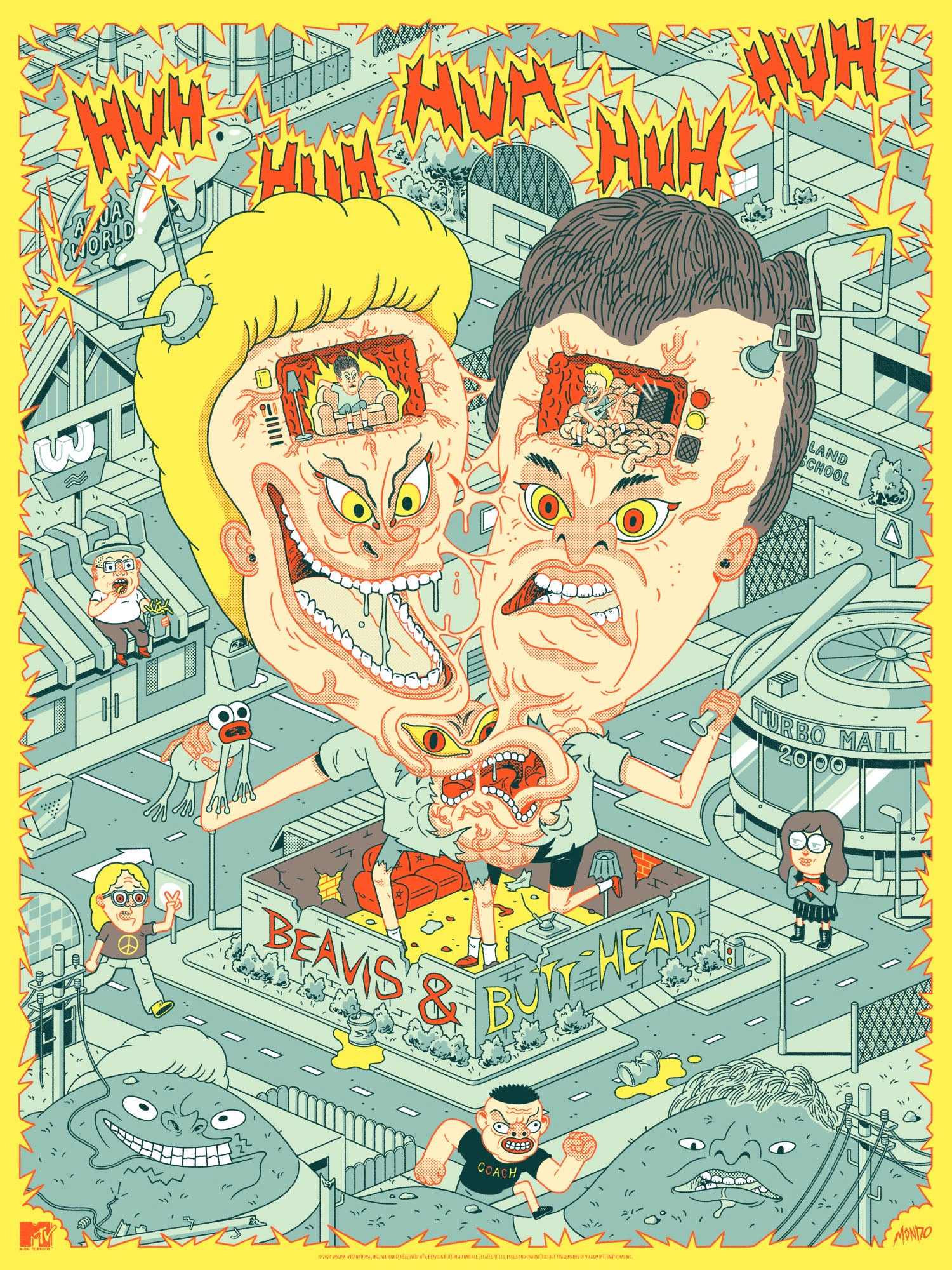 Beavis & Butt-Head by Ken Sausage